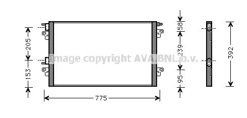 AVA QUALITY COOLING Kondensaator,kliimaseade RT5280